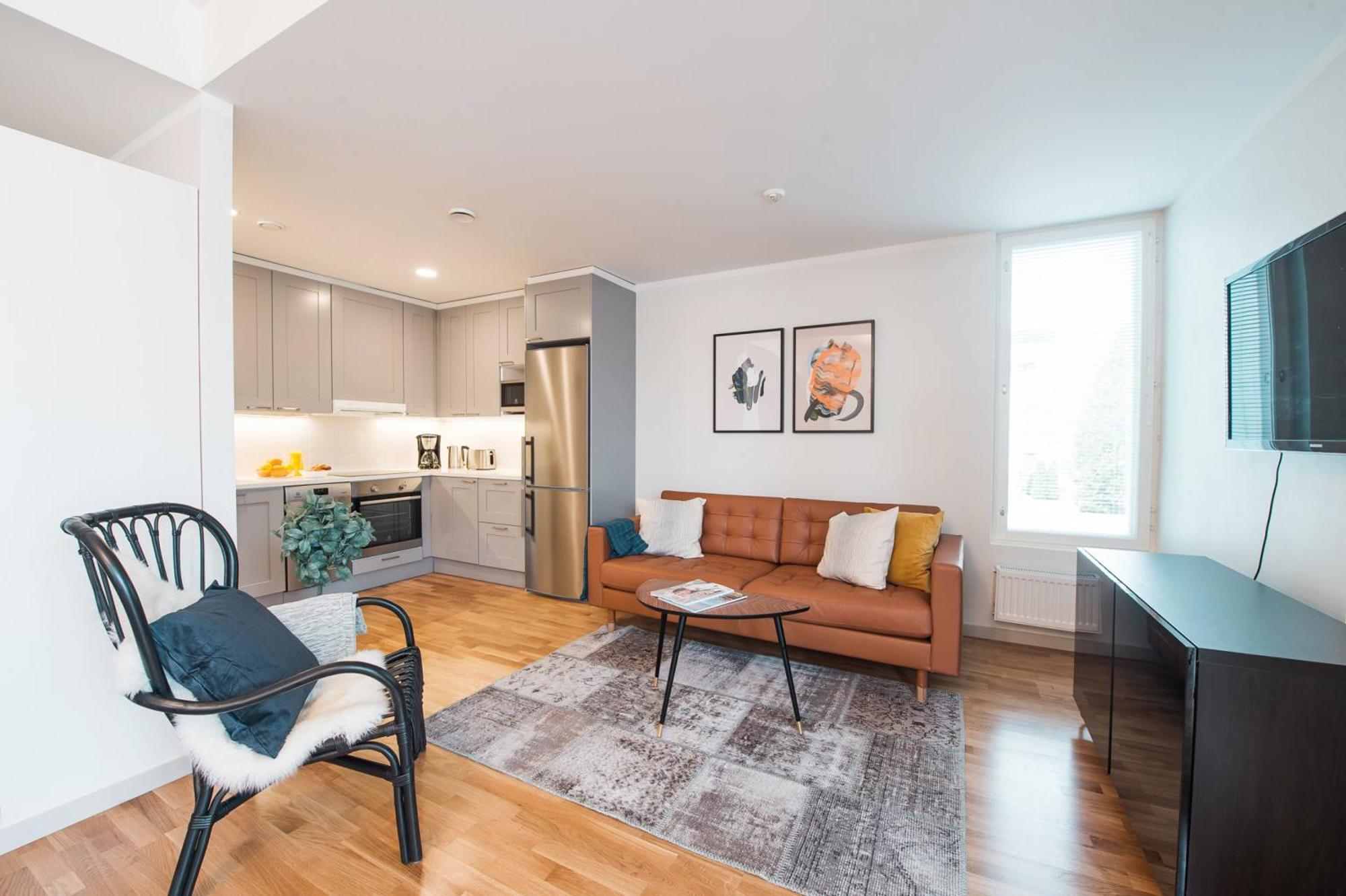 Forenom Serviced Apartments Helsinki Toeoeloe Exteriér fotografie